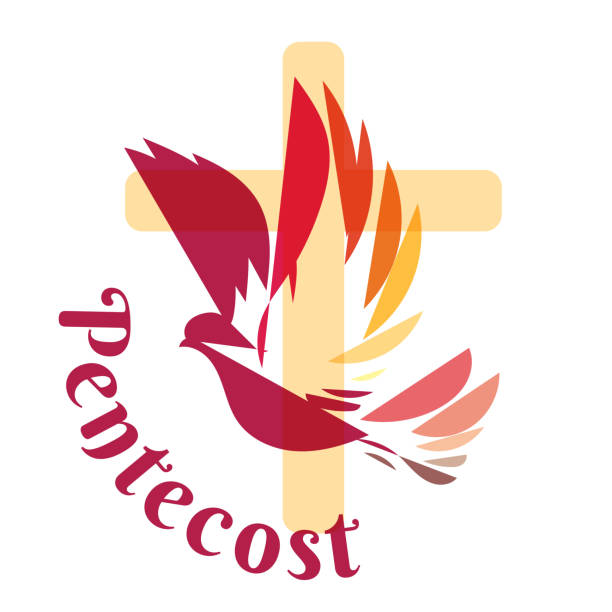 pentecost with bird and name