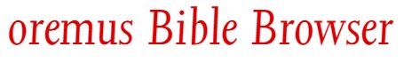 oremus Bible Browser